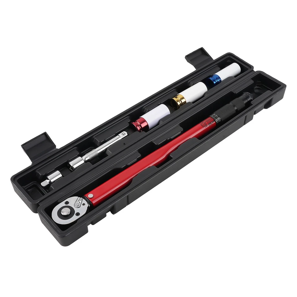 Clé Dynamométrique 40Cr for Véhicules avec Échelle Lisible et Embouts Spéciaux - Photo 4/4