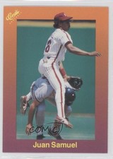 1989 Classic Update Orange Travel Edition Juan Samuel #146 0b4