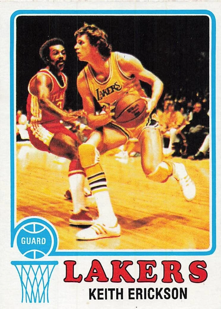 KEITH ERICKSON 1973-74 TOPPS BASKETBALL #117