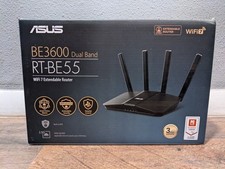 Asus RT-BE55 BE3600 Tri-Band WiFi 7 AiMesh Router Asus Warranty Thru 2/19/29