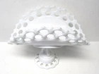 Westmoreland Milk Glass Doric Open Lace Fruit/Banana Bowl - Vintage 11” Long