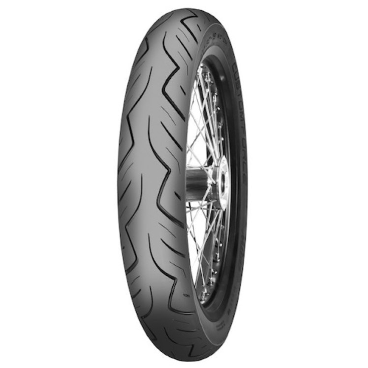 Motorcycle Tyre Mitas 100/90 -19 57H TL Front Custom Force KTM
