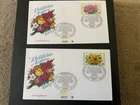 Germany 1976 #B533-B536 Flowers - 5 FDCs