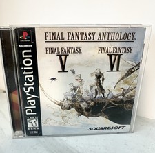 Final Fantasy Anthology PS1 – Final Fantasy V Disc 1 + Manual ONLY – No Disc 2