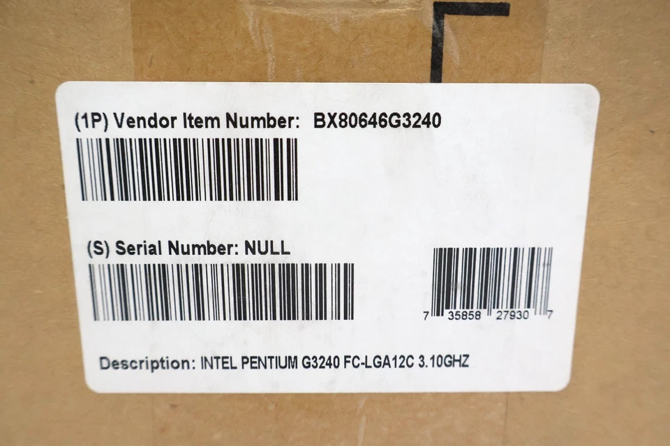New Intel Pentium G3240 3.10GHz FC-LGA12C Processor BX80646G3240 - Image 2 of 4