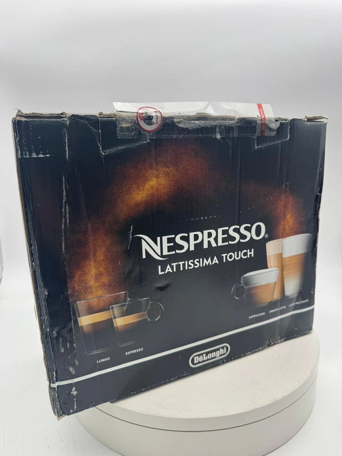 DeLonghi Nespresso Lattissima Touch Espresso Machine Milk Frother EN560B OpenBox