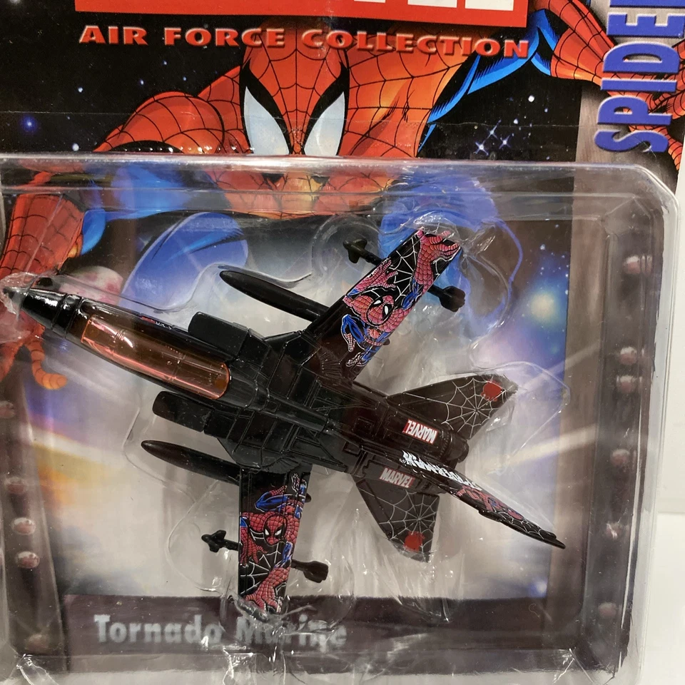 MARVEL Air Force Collection SPIDER-MAN / TORNADO MARINE Series #2 Maisto Diecast - Image 4 of 4