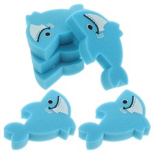 6 Pcs Exfoliating Sponge Baby Body Scrubber for Bathing Children Animal Kids