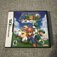 Nintendo DS Super Mario 64 Video Game Cartridge CIB Complete w/ Manual & Inserts