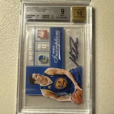 Klay Thompson 2012-13 Panini Elite Rookie Inscriptions RC Autograph Auto #80 SP