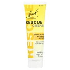 Bach Original Flower Remedies Rescue Cream 1 oz 30 g Fragrance-Free, Not Tested