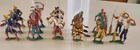 Plastic Pirates Lot Cowboy Western Toy Soldier Army Men Vtg 1960s Lot of 17!