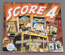 Score 4: Discover a Treasure of Riches  2009 Intenium/Alawar/Viva Used CD-ROM