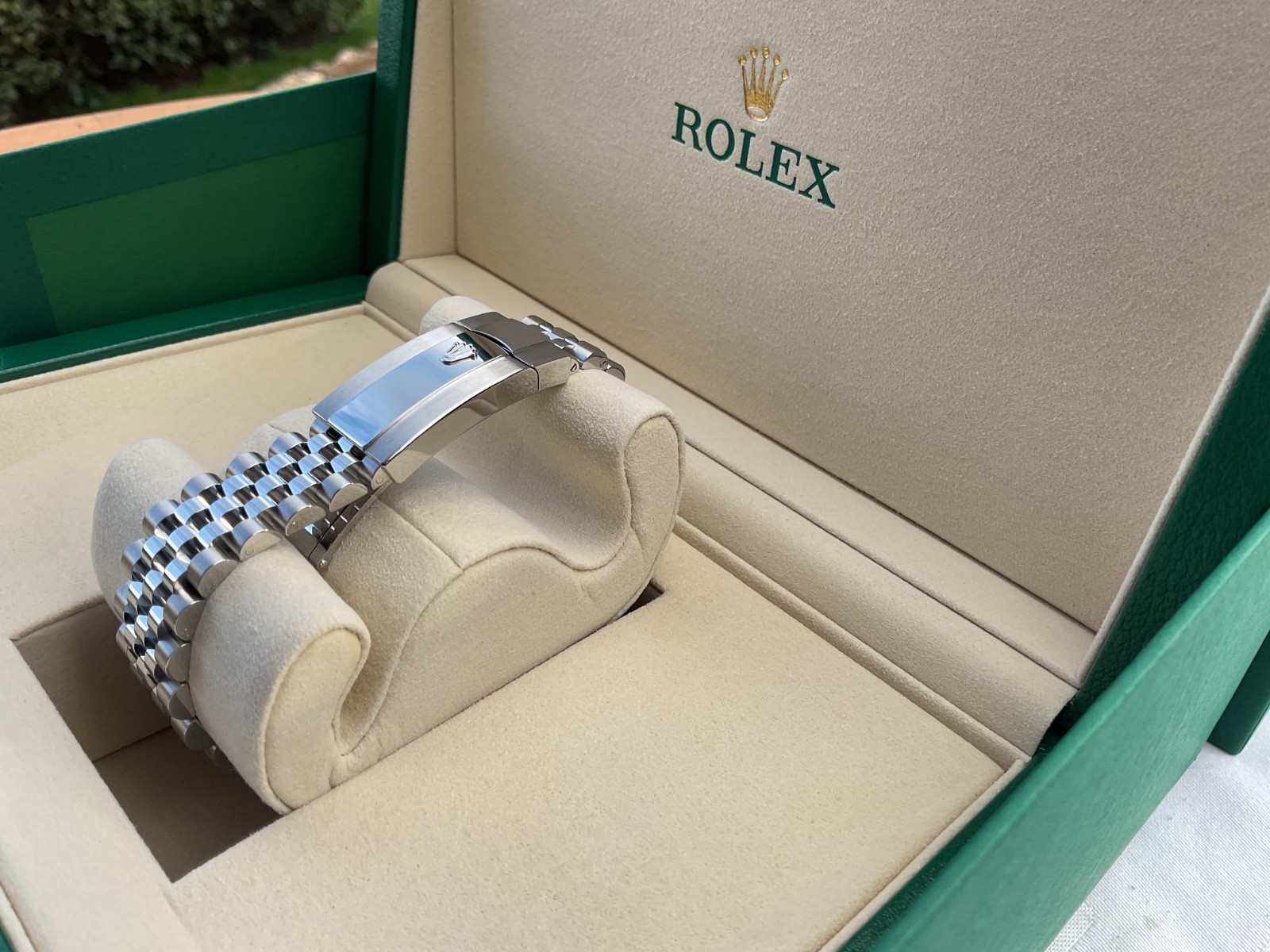 ROLEX  DATEJUST  36mm WIMBLEDON DIAL 126200 DEC 25 UNWORN image 10