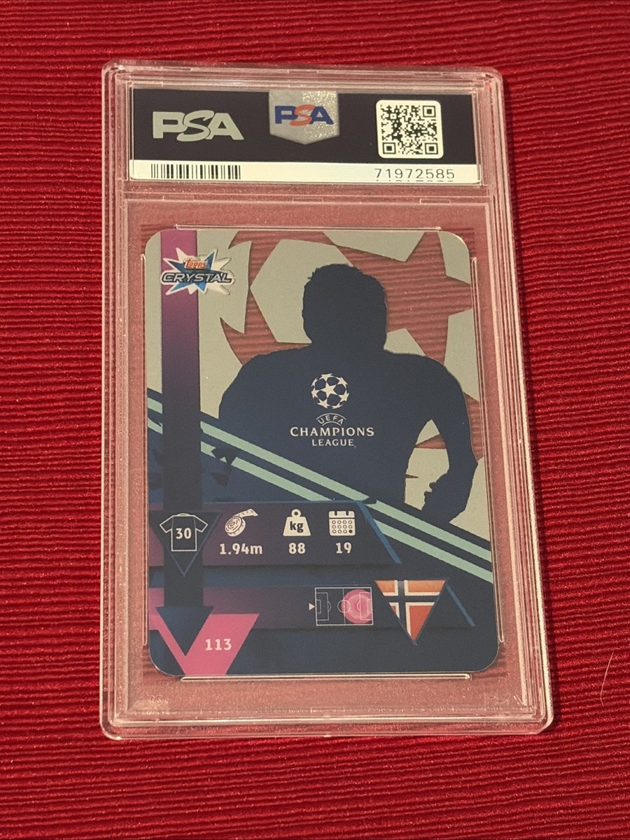 2019 Topps UCL Crystal UEFA Champions League #113 Erling Haaland