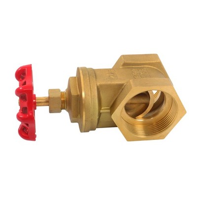 Heavy Duty Brass Gate Valve DN65 with Female NPT Threads for Air Water Systems