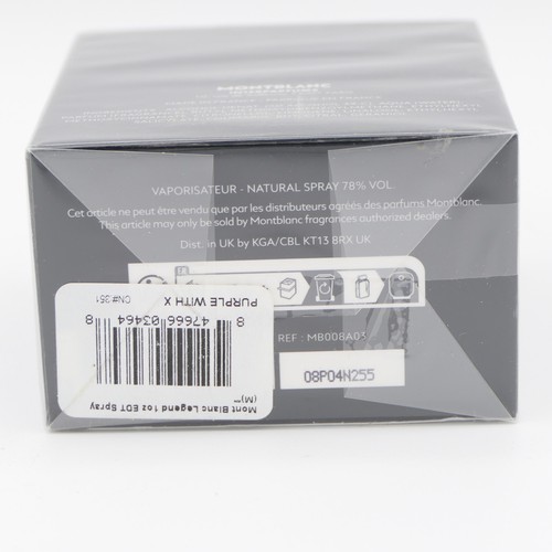 MONTBLANC Legend Eau De Toilette EDT Spray For Men 1 fl oz Sealed Box Mont Blanc - Picture 6 of 6