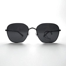 Brooks Brothers Gunmetal Square Metal Frame Sunglasses BB4066 103587 55-19 145 3