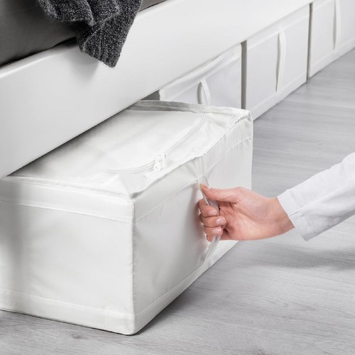NEU IKEA SKUBB AUFBEWAHRUNGSBOX Weiß & Dunkelgrau - Bild 20 von 20