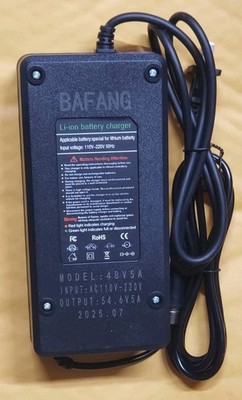  fast 54.6V 5A Bafang 3 pin  Charger for 48V   UY240 BBS01B BBS02B Battery