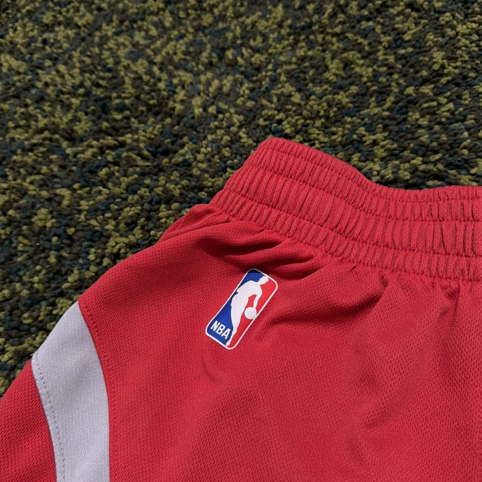 Adidas Houston Rockets NBA Swingman Basketball Red Shorts Mens Size Small - Image 3 of 4