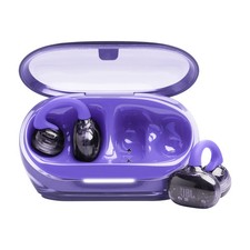 JBL Soundgear Clips Open-Ear Headphones Wireless Bluetooth Earbuds Purple 