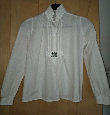 Wie NEU weiße Trachten Bluse Tunika Gr 36 (38) HAMMERSCHMID VINTAGE