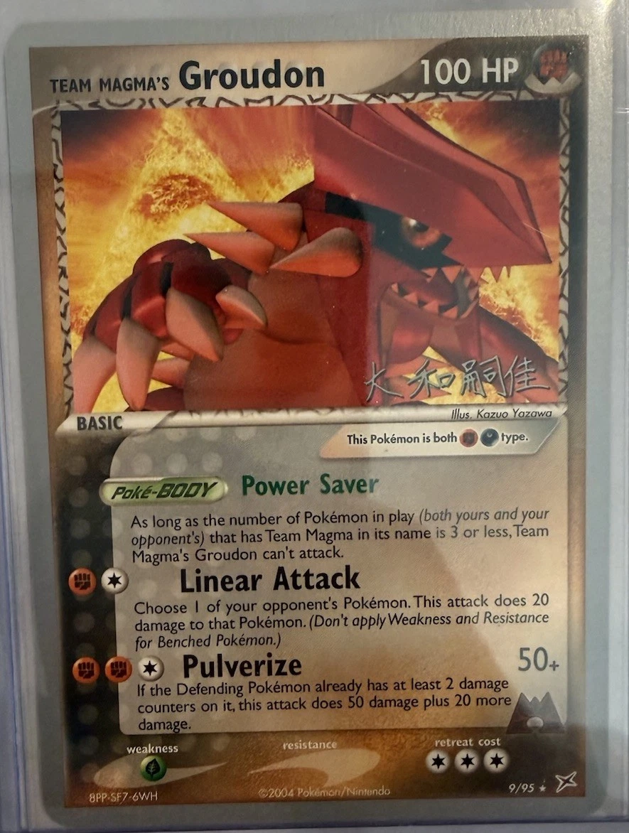 Preços baixos em Team Magma's Groudon 9/95 World Championship