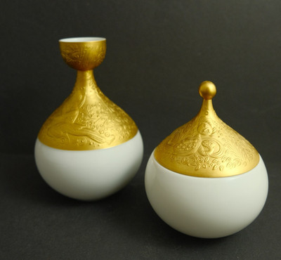 Rosenthal Porzellanstücke, Serie  Zauberflöte Sarastro , von Bjørn Wiinblad