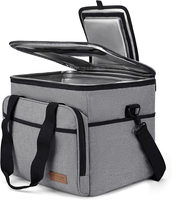KüHltasche Faltbar 30L Isoliert Outdoortauglich Mit 2 KüHlakkus FüR Picknick Und