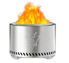 Generic Smokeless Fire Pit, Portable Safe Burning Fireplaces for Outdoor .