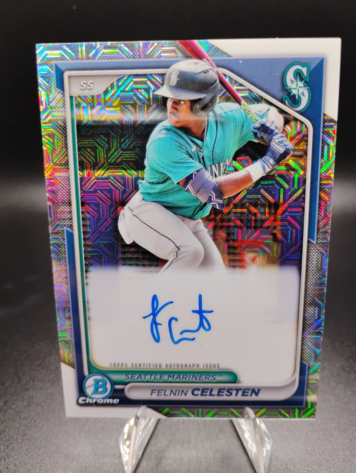 2024 Bowman - Chrome Prospect Mega Box Autographs Felnin Celesten #BMA-FC