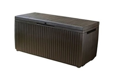  Springwood 80 Gallon Resin Outdoor Storage Box for Patio Furniture BOX