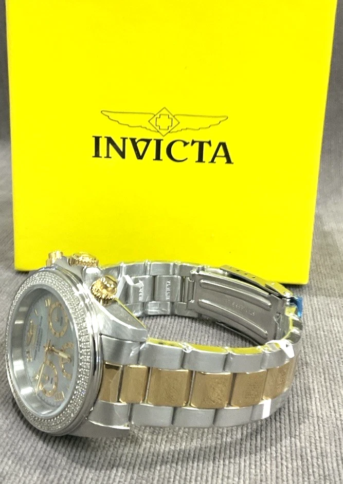 Reloj Hombre Invicta Speedway Cuarzo Dos Tonos Diamante y Acero Inoxidable 16259 Foto 2 de 4