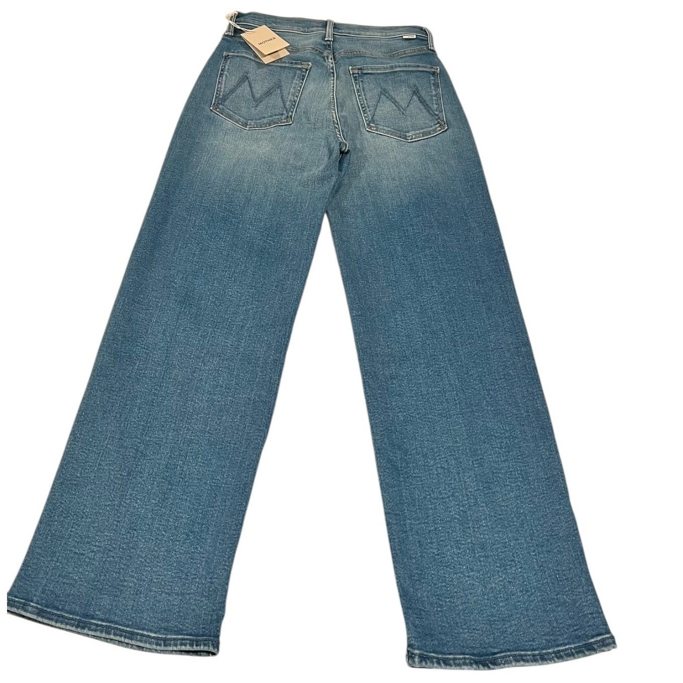 NWT Mother The Rambler Zip Flood in Read Between The Lines Size 28 $238 image 2