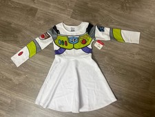 Girls Buzz Lightyear Toy Story Dress Costume Size M