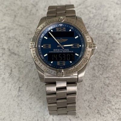 Breitling Aerospace Advantage Titan Quarz E79362 Uhr 2007 - Full Set