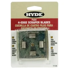 HYDE 11352-2 1/2 SCRAPER BLADE 4 EDGE 2 PACK
