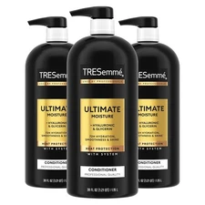 TRESemmé Moisture Rich Hydrating Conditioner 3 Count for 28 Fl Oz (Pack of 3)