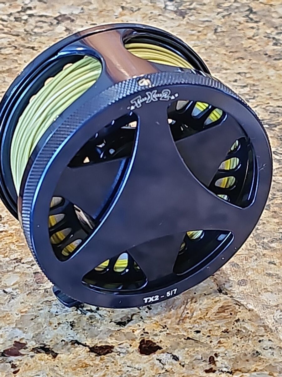 Scierra TX2 5/7 Fly Reel Fishing On Box & Pouch | eBay Scierra TX2 5/7 Fly Reel Fishing On Box & Pouch | eBay
