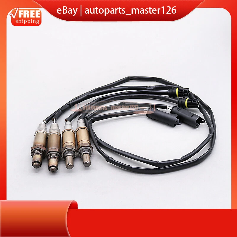 4 шт датчиков кислорода O2 для BMW 325Xi E46 2001-2005 L6 2,5 л вверх и вниз по течению - Изображение 2 из 4