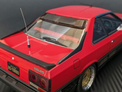 イグニッションモデルNissan Skyline 2000RS-Turbo 1/18 Ignition Model Nissan Skyline 2000 RS-Turbo R30 Red w