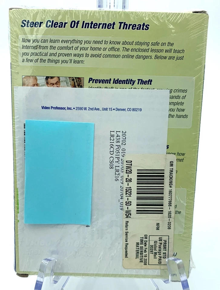 Video Professor Protect Yourself Online PC CD-ROM Set by John Scherer - Image 2 of 3