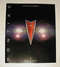 2000 Pontiac Dealer Brochure