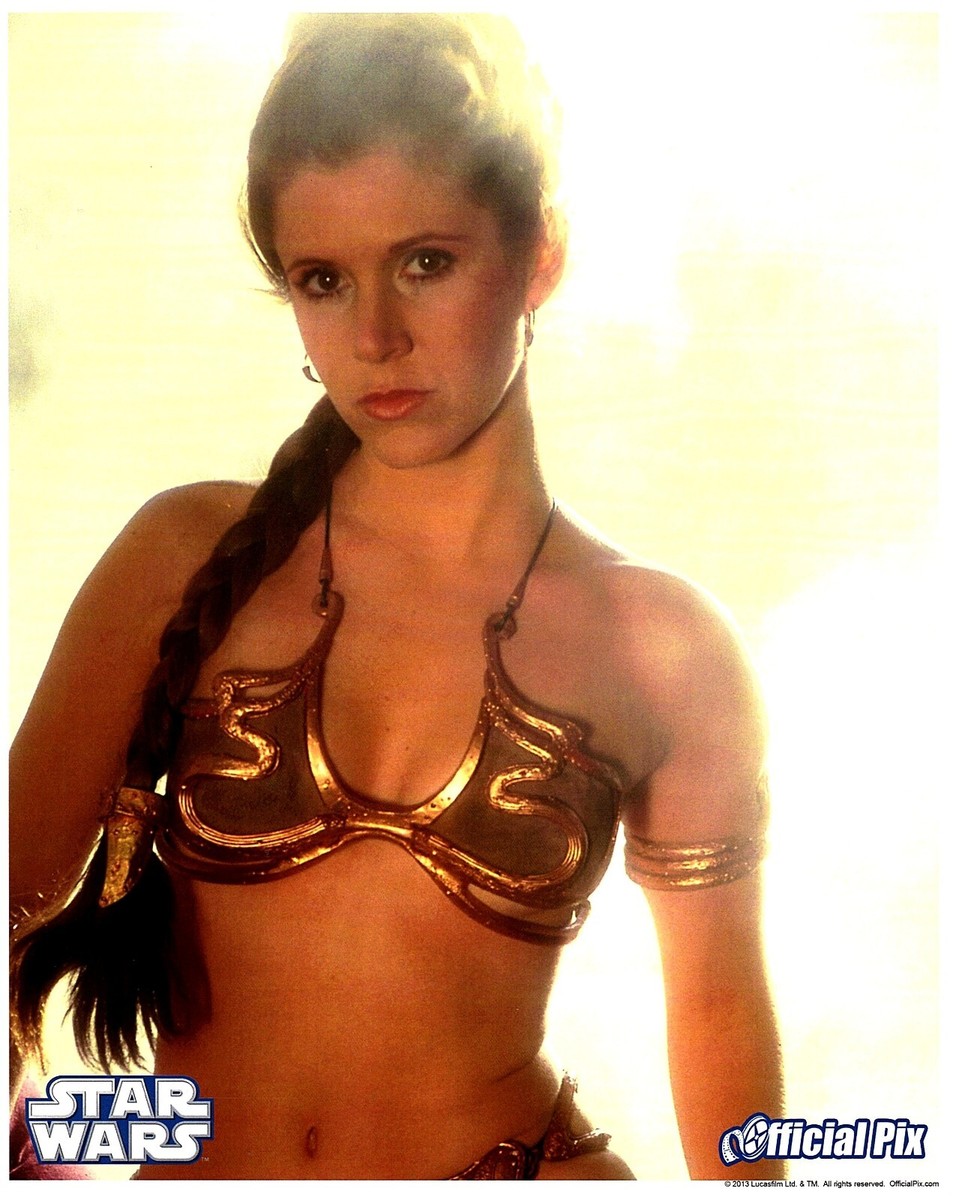 CARRIE FISHER unsigned 8x10 