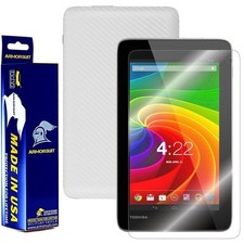 ArmorSuit MilitaryShield Toshiba Excite 7c Screen Protector  White Carbon Skin