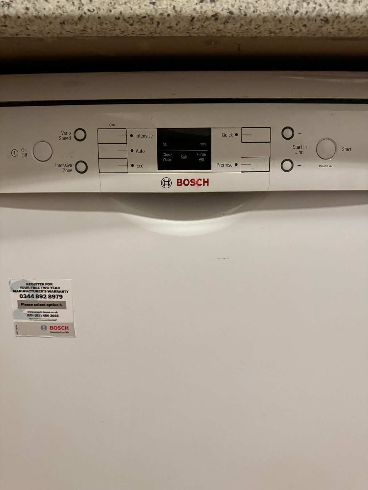 Bosch Dishwasher eBay