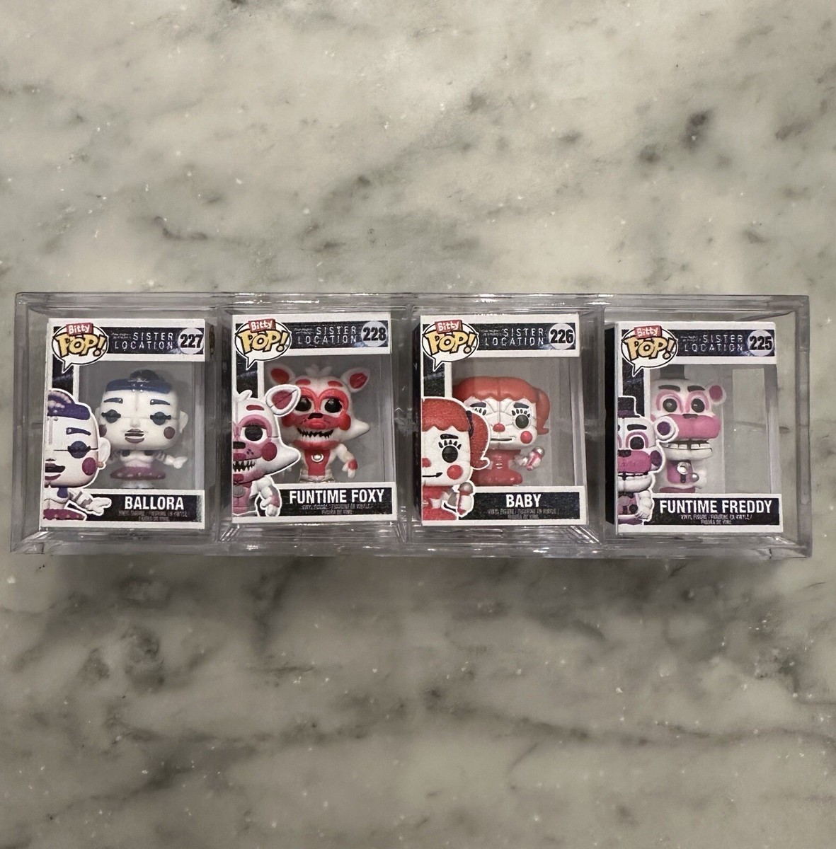 Funko Bitty Pop Five Nights At Freddy's:Ballora,Funtime Foxy,Baby,Funtime  Freddy | eBay