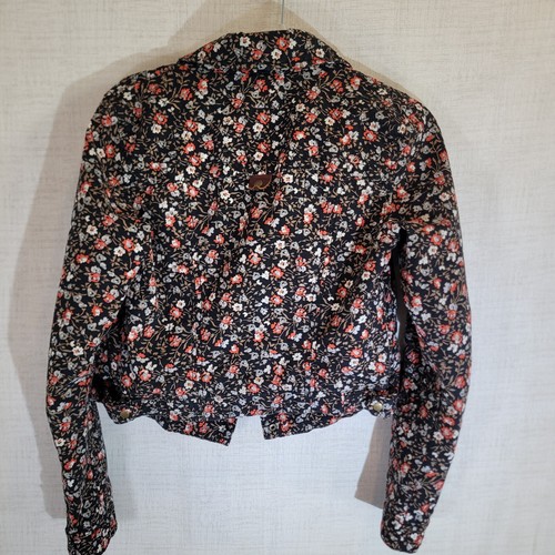 Anthropologie Hei Coat Womens 8 Floral Jacket Blazer Pockets Full Zip Collar - Picture 8 of 12