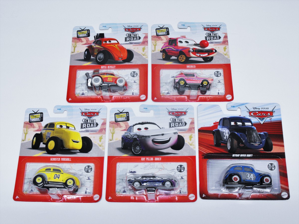 Lot of 5 Disney Cars On The Road Royce Greebles Gearsten Kry